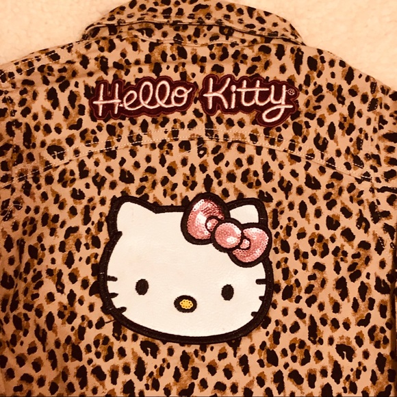 Hello Kitty | Jackets & Coats | Hello Kitty Animal Print Jacket | Poshmark